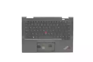New Genuine Lenovo ThinkPad X1 Yoga 6th Gen Palmrest Keyboard 5M11C40988 - Picture 1 of 1