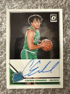 2019-20 Panini Donruss Optic Carsen Edwards Rookie Auto - Bild 1 von 2