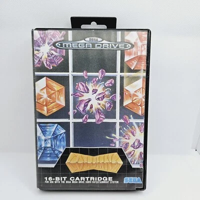 Columns Sega Mega Drive PAL Complete with Manual Tested Working - Image 1 of 4