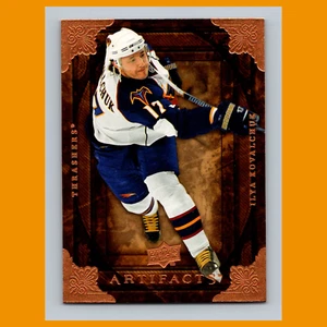 Tarjeta de hockey Ilya Kovalchuk #95 2008 artefactos de cubierta superior Atlanta Thrashers NHL - Imagen 1 de 3