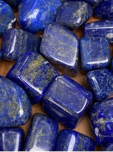 Lapis Lazuli Tumblestone : Serenity : Peace : Self Knowledge AAA+ - Picture 1 of 7