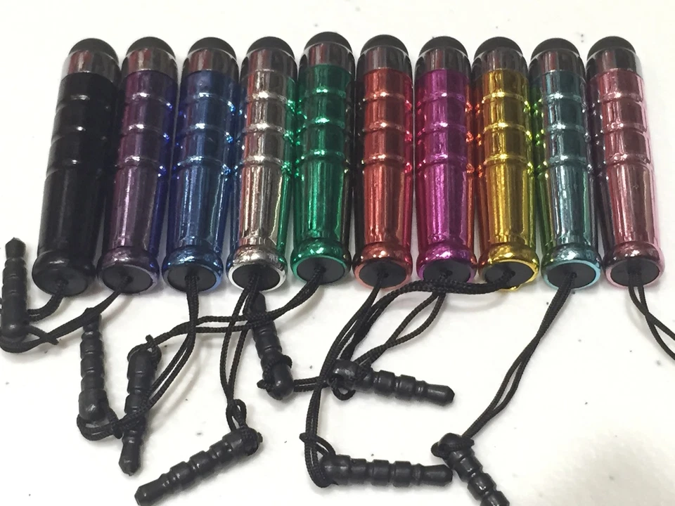MINI STYLUS BULLET 3.5mm earphone jack dust plug cap FOR apple iphone 6 5 5c 4s - Image 1 of 1