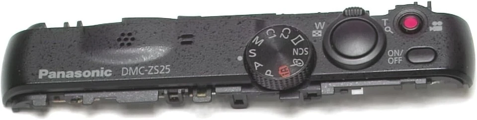 Panasonic Lumix DMC-ZS25 Camera Top Control Panel - Replacement Parts - Image 1 of 1