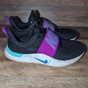 NIKE RENEW IN SEASON SNEAKERS SHOES BLACK PURPLE AR4543-007 SIZE 7.5 - Picture 1 of 6