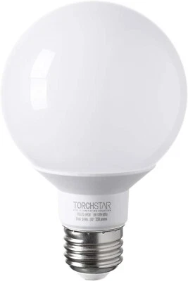 TORCHSTAR G25 Globe led Bulb, Vanity Light, 5W (40W Eqv.), UL-Listed, Warm White - Image 1 of 4