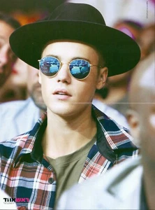 PÓSTER de revista israelí Justin Bieber Jonas Brothers Joe pliegues centrales 30X40 A3 - Imagen 1 de 12