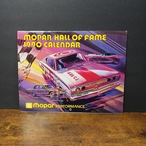 MOPAR Plymouth Dodge Hemi Chrysler 1990 calendario del Salón de la Fama de los Propietarios, Nuevo de Lote Antiguo - Imagen 1 de 3