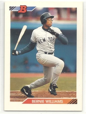 1992 Bowman  Bernie Williams 407 - Image 1 of 2