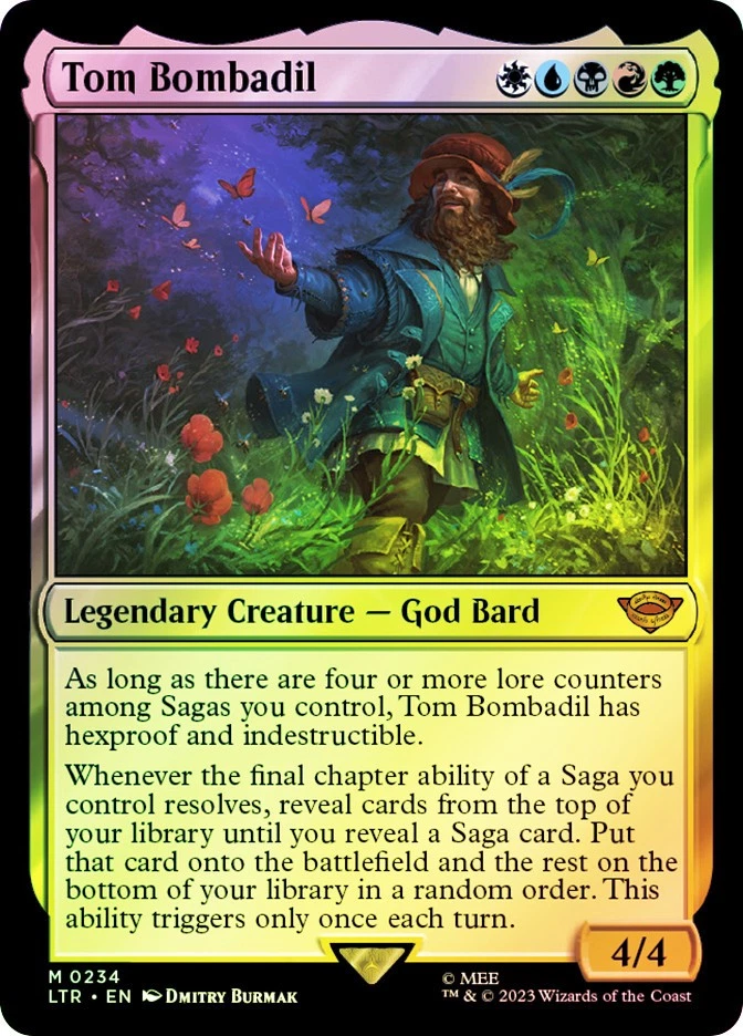 MTG FOIL Tom Bombadil  - The Lord of the Rings #234 - Image 1 of 1