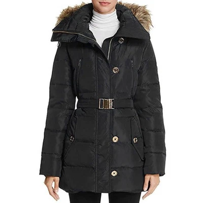 MICHAEL Michael Kors Women's Mid-Length Down Coat with Zip-Out Hood - Image 1 of 3