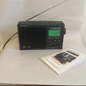 C.Crane CC Radio 2E schwarz AM FM WX 2 Meter Amateurfunk Radio NOAA Wetter tragbar - Bild 1 von 9