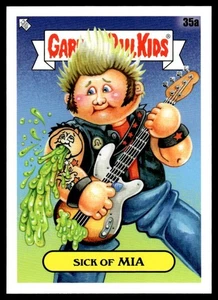 2025 TOPPS Garbage Pail Kids GREEN DAY 35a Sick of Mia - Picture 1 of 2