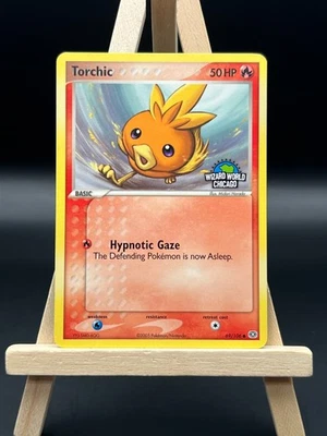 Pokémon TCG- Torchic Wizard World Chicago Rare Promo 2005 Ex Emerald #69 -NM - Image 1 of 4