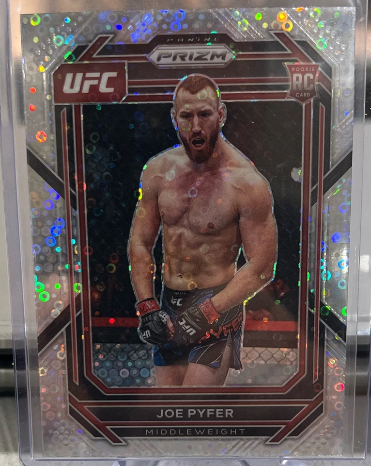 JOE PYFER 2023 UFC Panini Prizm DISCO ROOKIE Prizm - Image 1 of 1