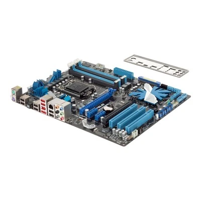 Scheda Madre ASUS P7P55D SOCKET LGA1156 DDR3 PCIe PCI ATX - Immagine 1 di 3