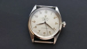 VINTAGE ROLEX AIR KING OYSTER PERPETUAL SUPER PRECISION REF 5500 AUTOMATIC WATCH - Picture 1 of 15