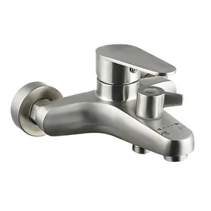 Wall Mounted Shower Faucet Stainless Steel for Easy Installation and Use - Picture 1 of 12