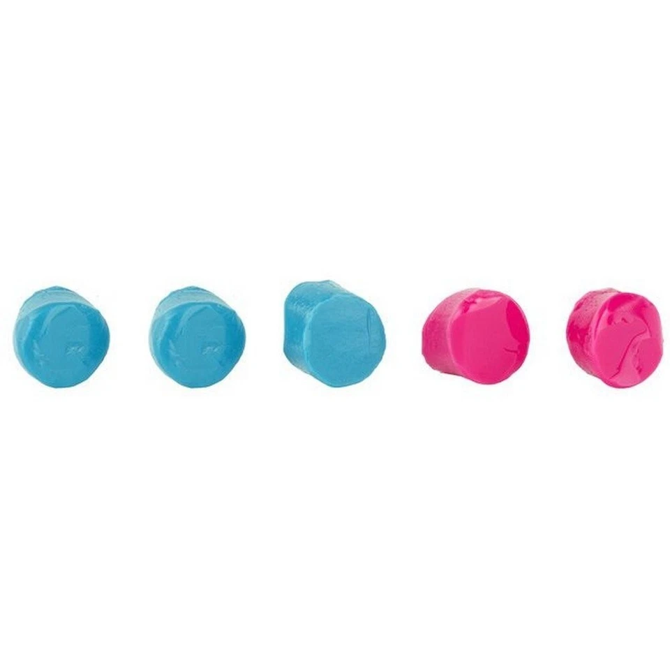 Walker's Game Silicone Ear Plugs 22 dB Pink/Teal 5 Pairs - GWP-SILPLG-PKTL - Image 1 of 1