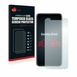 Protector de pantalla de vidrio templado mate HD33 para Apple iPhone X, Savvies® Xtreme Glass - Imagen 1 de 4