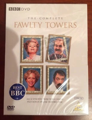 Fawlty Towers - Complete Fawlty Towers (DVD, 2005, 3-Disc Box Set) New Sealed.  - Image 1 of 4