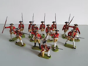 14 Elastolin Lineol Offizier Soldaten Musiker Grenadiere Rgt. Sachsen Hannover - Bild 1 von 8