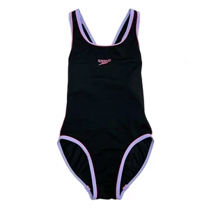 Speedo Swimsuit Endurance One Piece Pulseback Black Women's Size AUS 8 - Picture 1 of 6