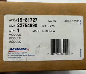 15-81727 ACDelco Air Conditioning Power Module ⭐ - Picture 1 of 4