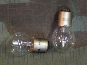 2 NOS Stanley A7379 12 Volt Headlight Bulbs. 35w/35w. BSA, Triumph - Picture 1 of 2