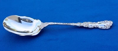 Gorham Imperial Chrysanthemum Oversize Salad Serving Spoon 10 3/8" Silver Plated - Image 1 of 4