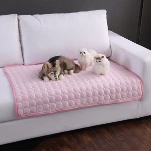 Cooling Bed Mat Pet Cat Dog Sofa Cushion Puppy Fast Sleeping Non-Toxic Summer - Picture 1 of 22