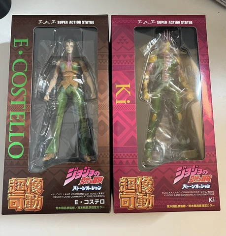 Super Action Statue JoJo’s Bizarre Adventure Stone Ocean Ermes Costello and Kiss Cover