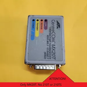 CentreCOM MX20T AUI to RJ45 RJ-45 Transceiver Cisco 2509 2511 2500 Adapter - Picture 1 of 8