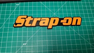 Strap-on  3 D Printed Magnet (novelty)  toolbox Emblem Badge With "FREE" decal - Image 1 of 4