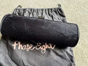 Phase Eight Reyna Lace Clutch Bag - Black - Brand New/Tagged - Picture 1 of 5