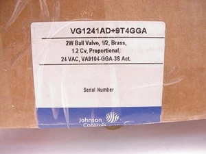 Johnson Controls VG1241AD+9T4GGA  Actuator 1/2" NPT  Ships Same Day - Picture 1 of 3