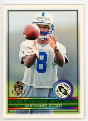 MARVIN HARRISON RC 1996 Topps #426 - Image 1 of 2