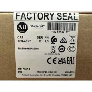 Allen-Bradley 1794-AENT Nuevo AB SER B Flex E/S EtherNet/IP Adaptador AB 1794AENT - Imagen 1 de 4