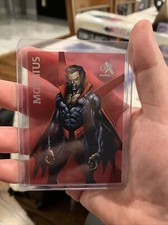 2017 Fleer Ultra Spider-Man eX MORBIUS Red Acetate Marvel EX34 32/34