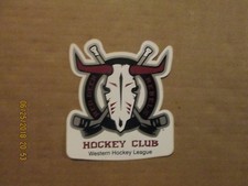 WHL Red Deer Rebels Vintage Circa 2000's Team Logo Hockey Sticker