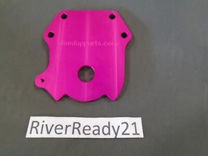 Placa de giro acortada para motos acuáticas Kawasaki 440 550 js sx dirección rápida js440 1 1/2" rosa - Imagen 1 de 2