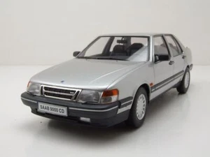 Saab 9000 CD Turbo 1990 Argento Modellino 1:18 Triple9 - Foto 1 di 9
