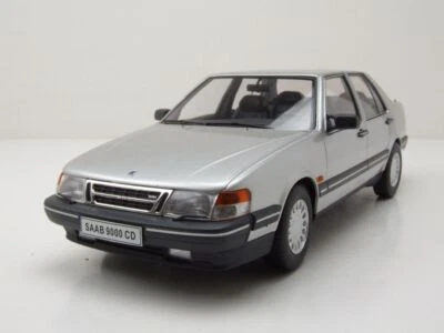 Saab 9000 CD Turbo 1990 Argento Modellino 1:18 Triple9 - Immagine 1 di 4