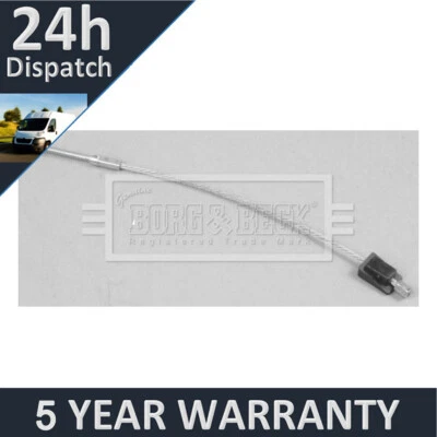 Fits Ford Fiesta 2001-2009 Fusion 2002-2012 Purevue Front Hand Brake Cable - Изображение 1 из 4