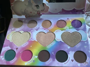 bh Cosmetics Marvycorn Eye Shadow & Highlighter Palette by Marvyn Macnificent - Picture 1 of 4