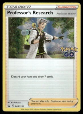 SWSH: Sword & Shield Promo Cards #SWSH178 Professor's Research - Image 1 of 2