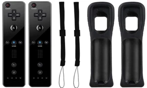 Wii Game Wireless Controller, Silikonhülle & Handschlaufe für Nintendo Wii/Wii U - Bild 1 von 5