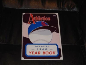 1960 KANSAS CITY A'S OFFICIAL BASEBALL YEARBOOK NEAR MINT - Bild 1 von 2