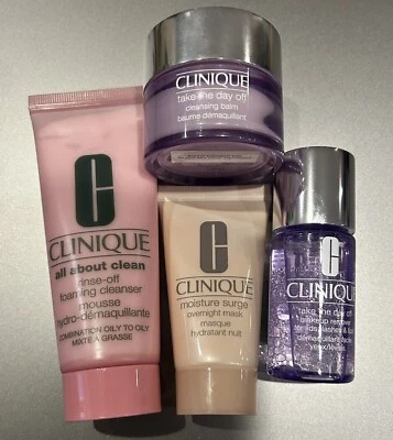 Máscara CLINIQUE Rinse Off Foaming Cleanser Moisture Surge Take The Day Off Balm - Imagem 1 de 4