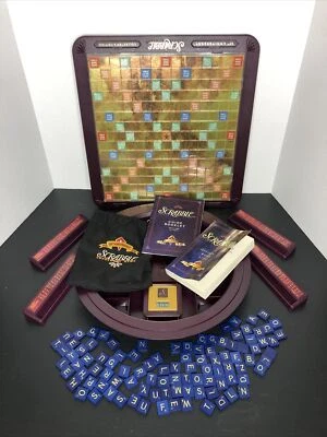 1998 Scrabble 50th Anniversary Collector’s Edition Game Turntable Complete - Image 1 of 4