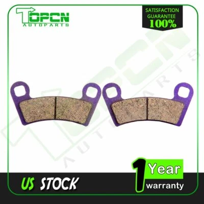 Pastillas de freno delanteras de fibra de carbono para Polaris Outlaw 450 MXR 2009 2010 Foto 1 de 4